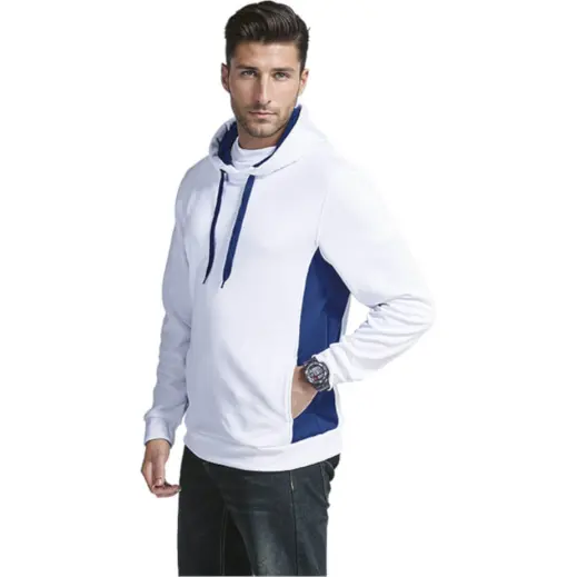Track Hooded Sweater White Main